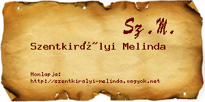 Szentkirályi Melinda névjegykártya